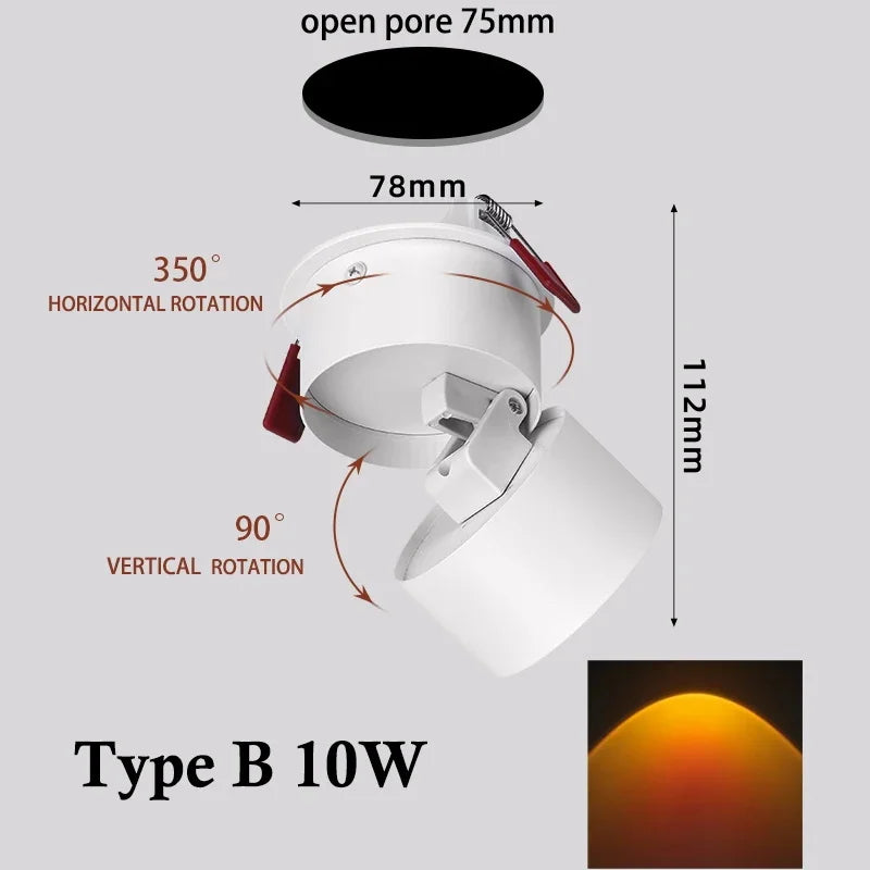 Warm Glow Ambient LED Wall Light