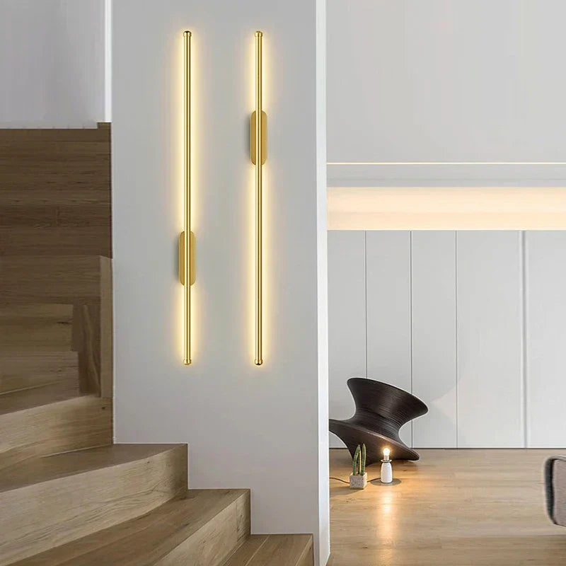 Modern Black Indoor LED Wall Lamp