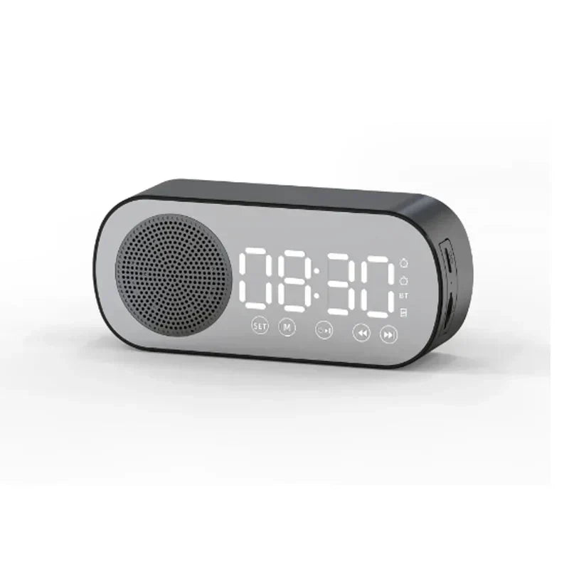 Compact Digital Clock Radio with Bluetooth Speaker - Cofik