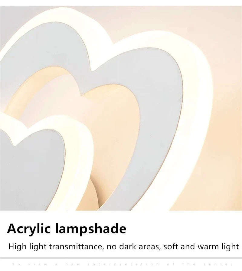 Romantic LED Love Wall Light