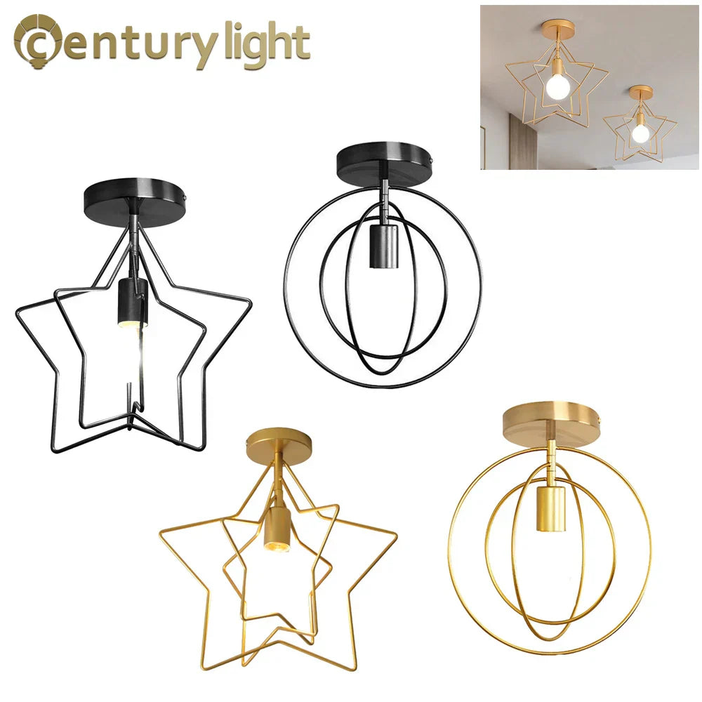 Sleek Bronze Metal Pendant Light