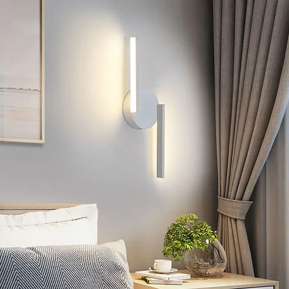 Contemporary LED Bedside Wall Light Fixture