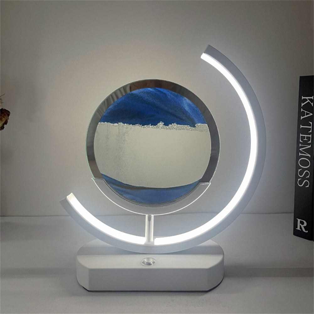 Colorful LED Dynamic Sand Table Light
