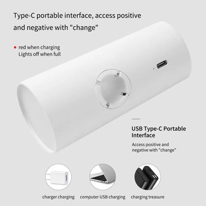 Bright LED Desk Lamp with USB Recharge