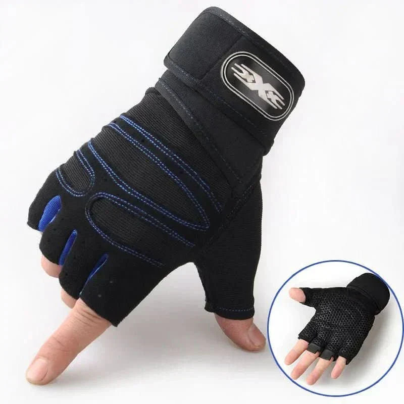 Durable Gym Gloves with Wrist Protection