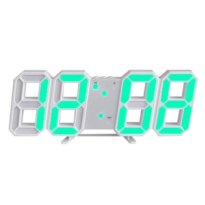 Modern Digital LED Wall Clock with Adjustable Brightness
