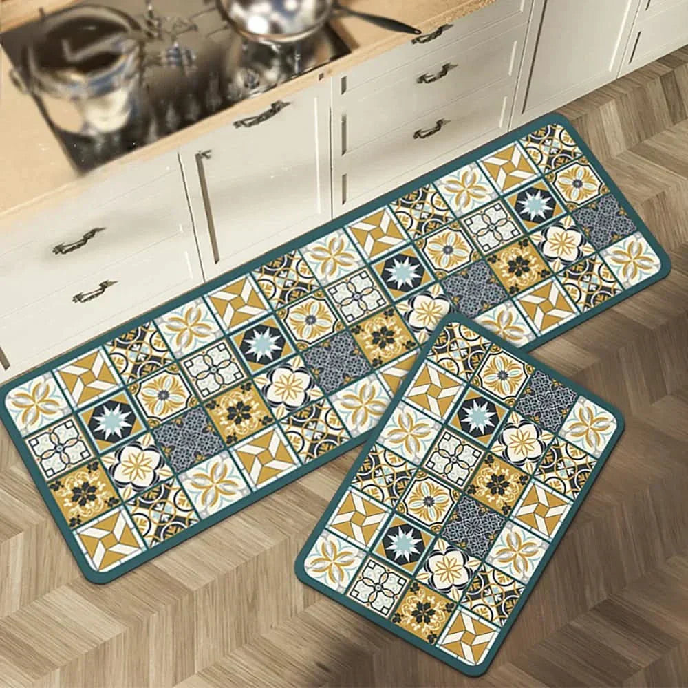Grip Kitchen Mats and Runners - Waterproof Floor Covers