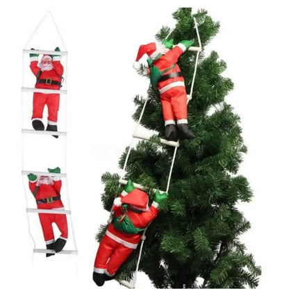 Fun Santa Hanging Christmas Decor for Window