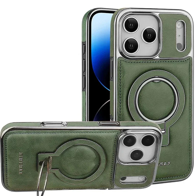 Premium Leather iPhone Case Strong Protection