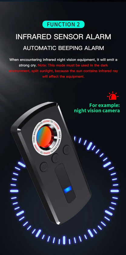 Spy Camera Detector and Scanner Device