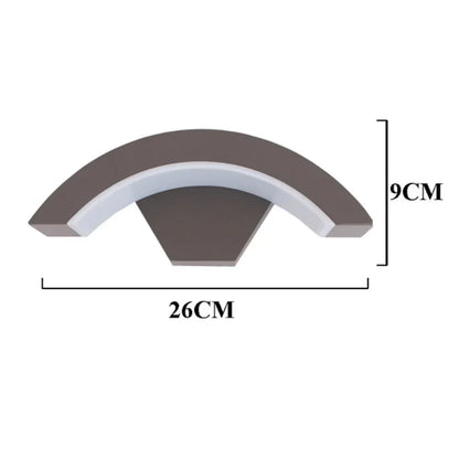 Outdoor 24W Adjustable LED Wall Light