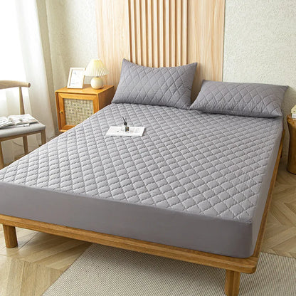 Breathable Bed Mattress Cover Fitted Sheet