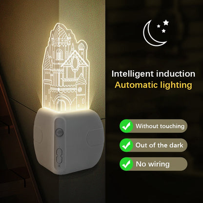 Smart Automatic Night LED Wall Light