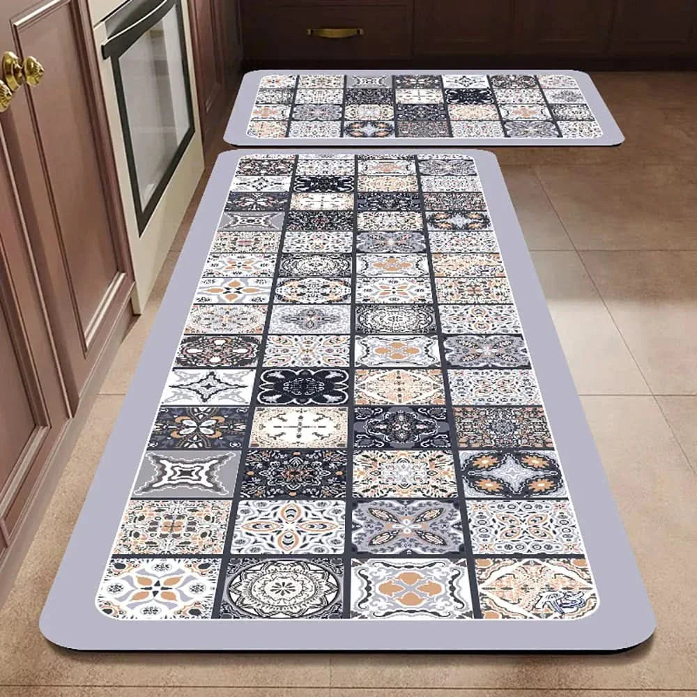 Grip Kitchen Mats and Runners - Waterproof Floor Covers