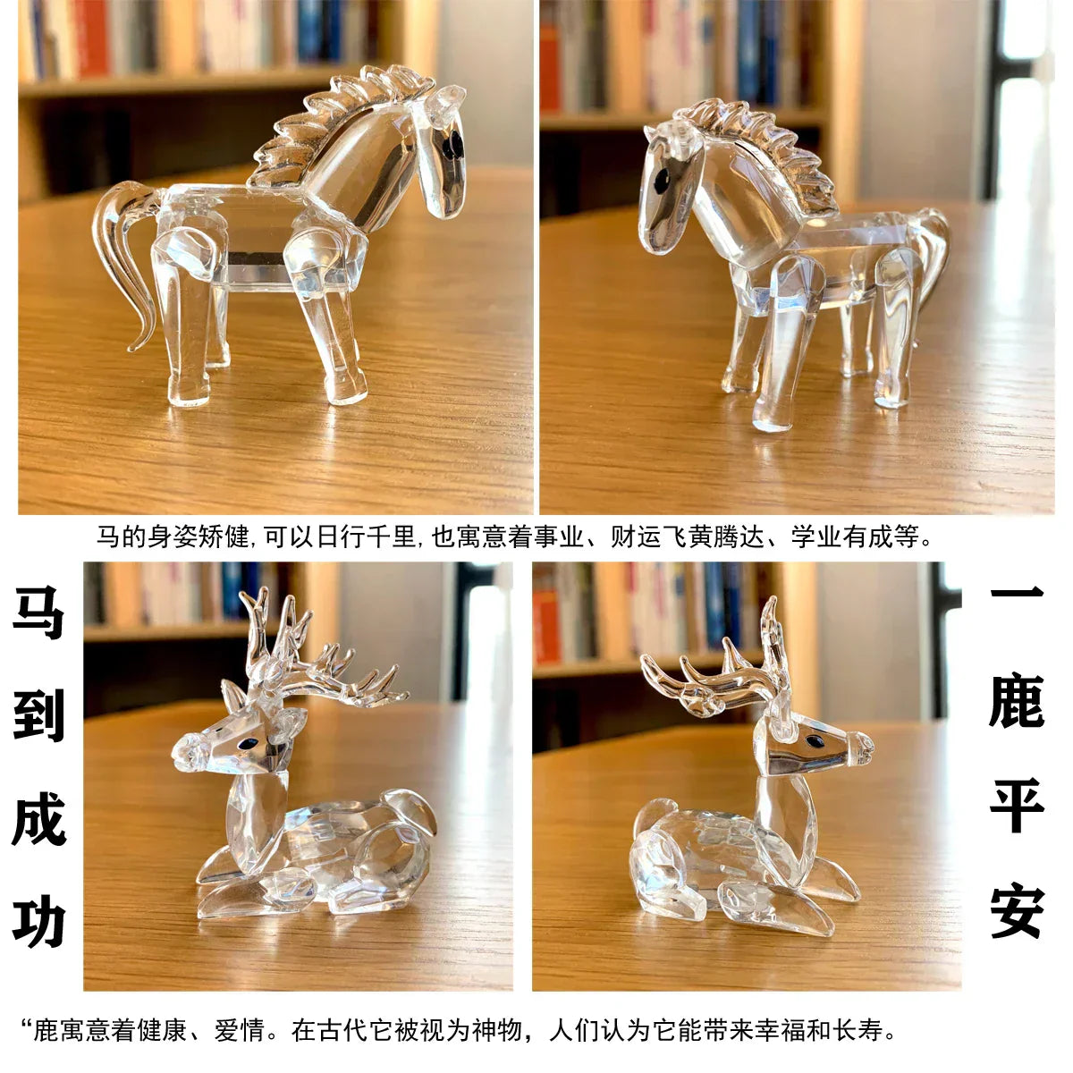 Adorable Animal Crystal Figurines
