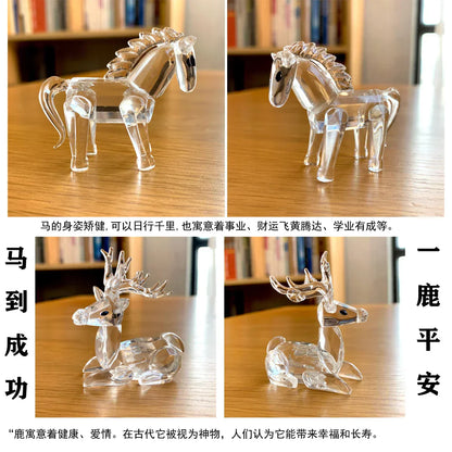 Adorable Animal Crystal Figurines