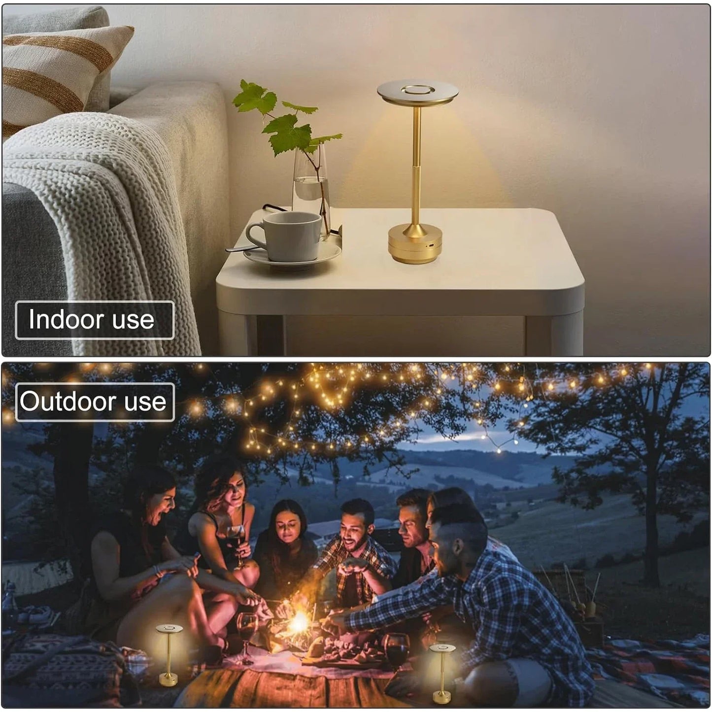 Stylish Rechargeable LED Desk Lamp