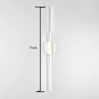 Contemporary 2-Sided LED Wall Light - Adjustable