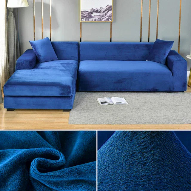 Stretchy Velvet Furniture Protector Cover
