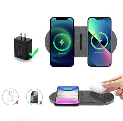 Quick Phone Charging Pad for iPhone & Android