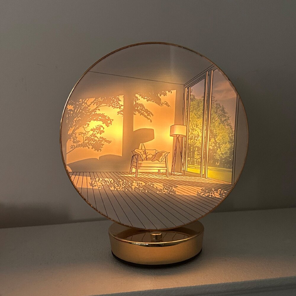 Unique Handmade Globe Table Lamp