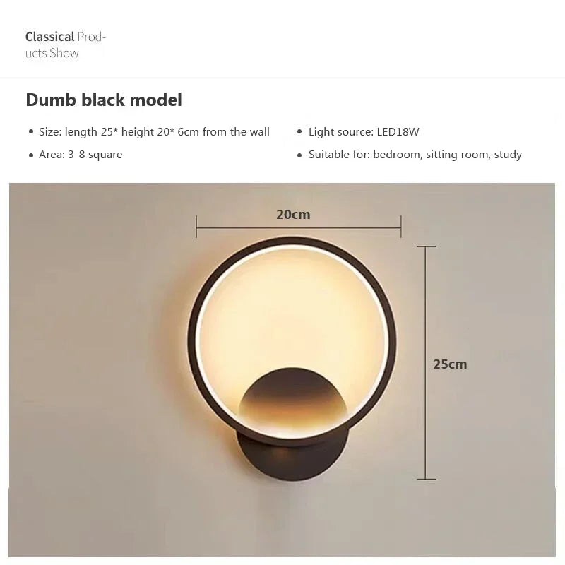 Simple LED Wall Light – Contemporary Up Down Lighting