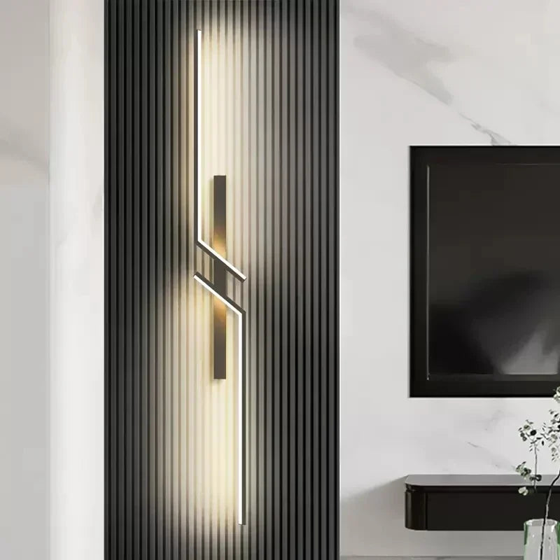 Slim LED Wall Light - Adjustable Dimmable Lamp