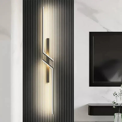 Slim LED Wall Light - Adjustable Dimmable Lamp