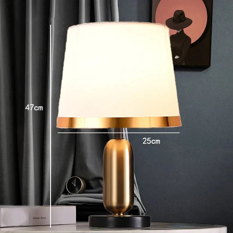Vintage Style Bedside Table Lamp