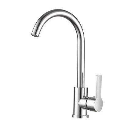 Stainless Steel Single Handle Kitchen Faucet - Cofik