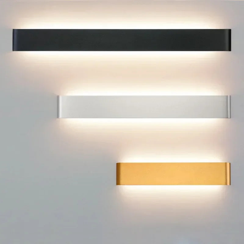 Contemporary LED Wall Light with Soft Warm Glow