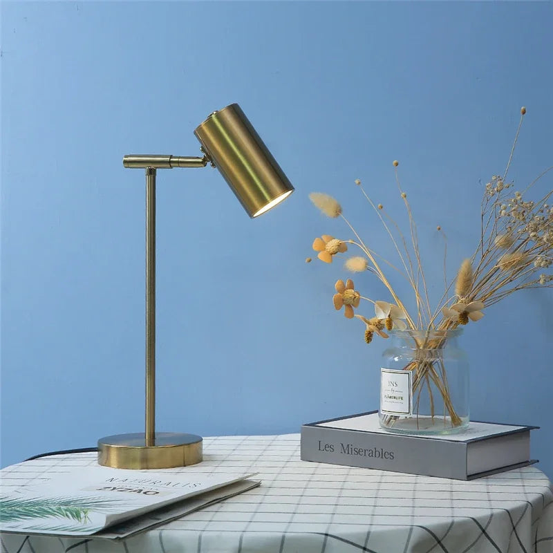 Stylish Bronze Desk Lamp