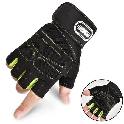 Durable Gym Gloves with Wrist Protection