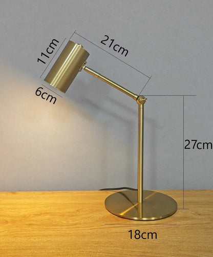 Stylish Bronze Desk Lamp