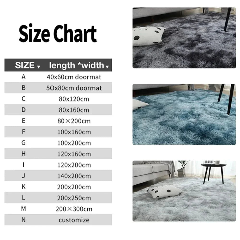 Soft Faux Fur Shaggy Carpet