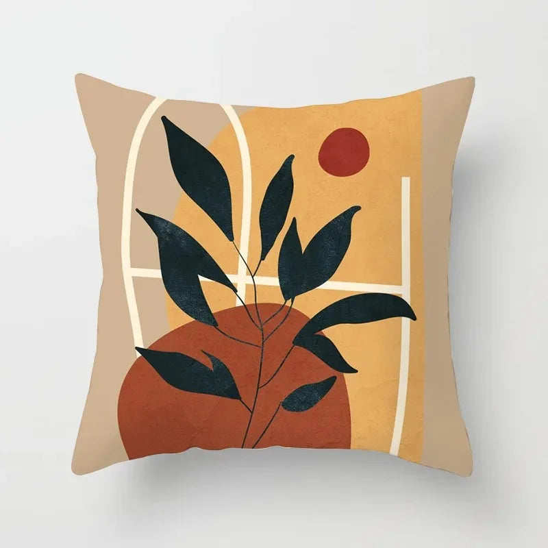 Soft Floral Pillow Cover