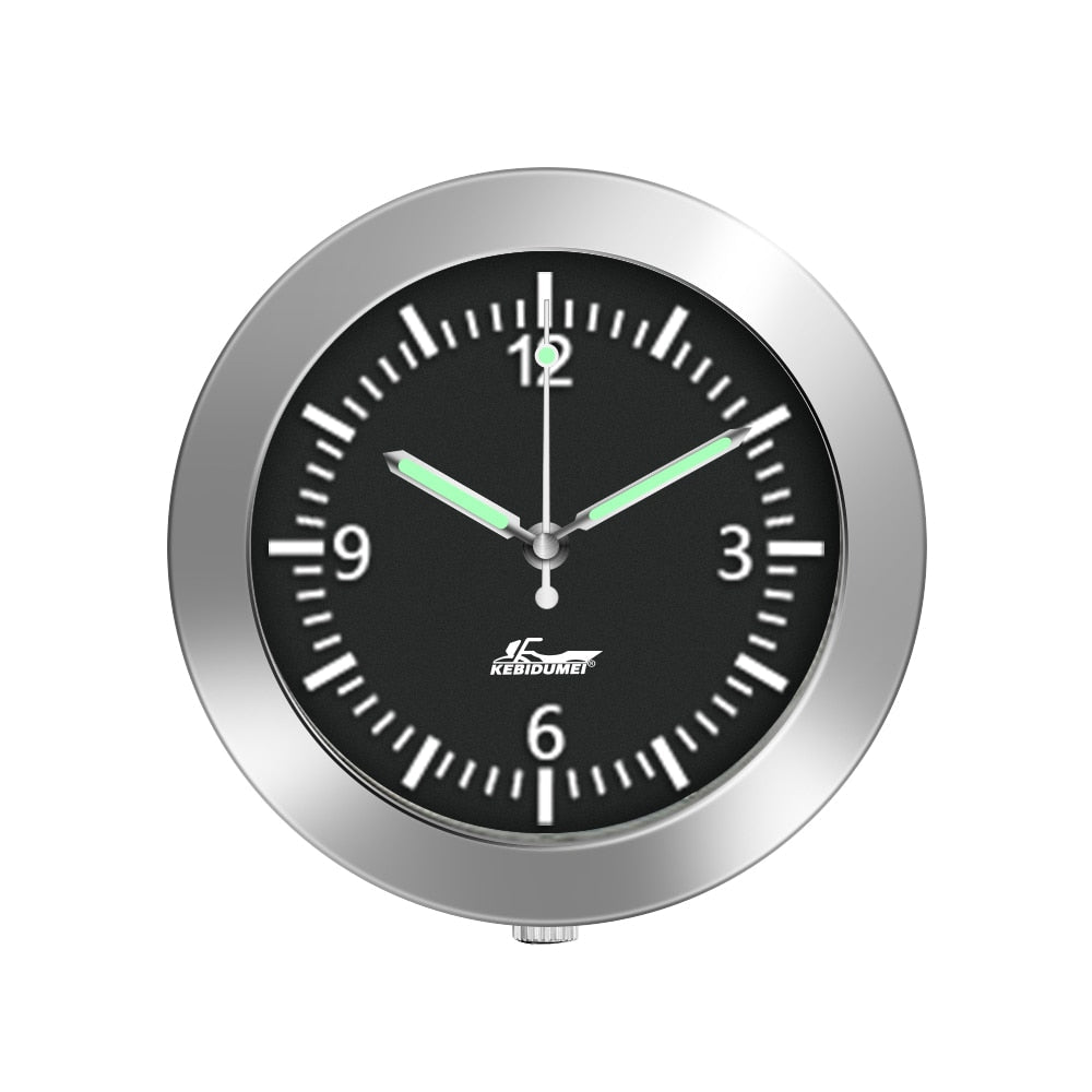 Adhesive Auto Dashboard Glow Clock