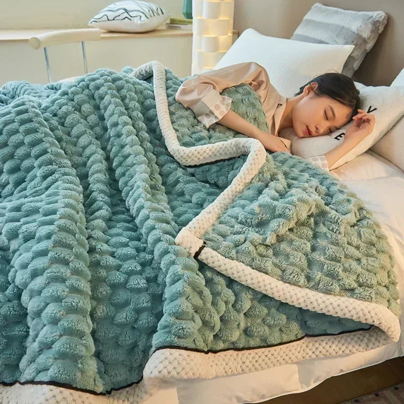 Soft Plush Fall Blanket