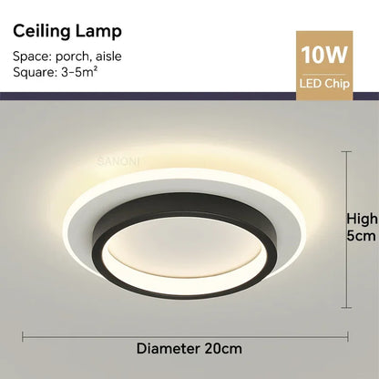 Stylish LED Hanging Ceiling Light Fixture