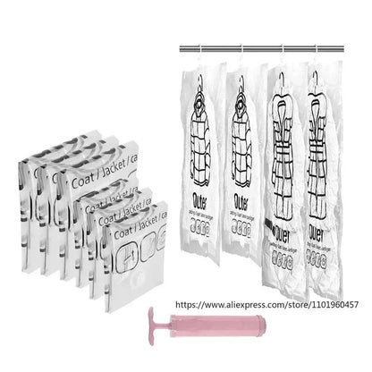 Compact Vacuum Storage Bags for Closets