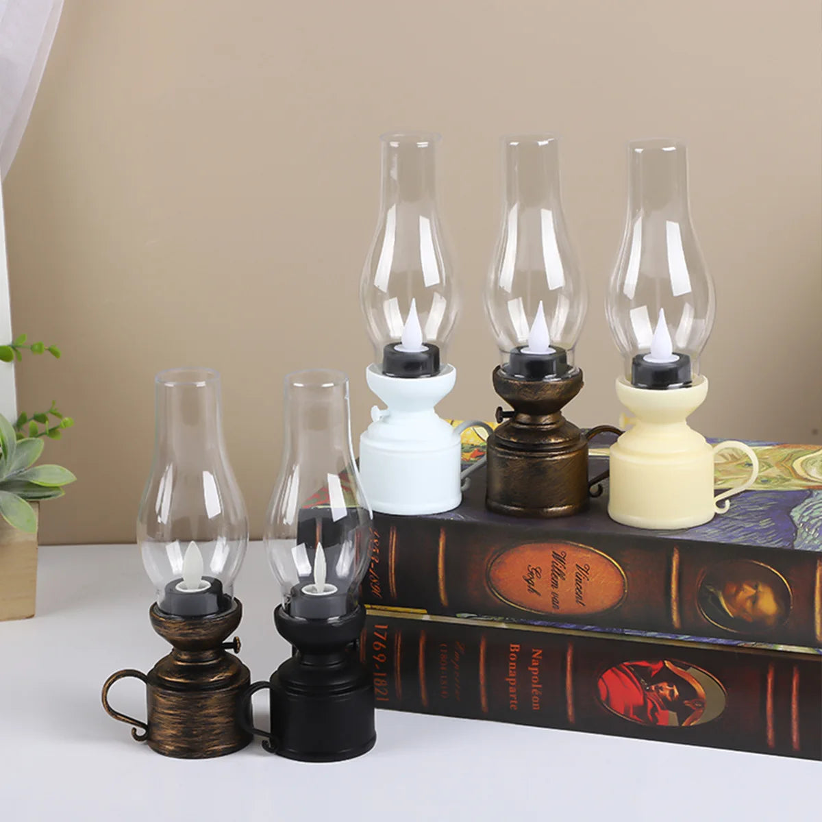 Classic Table Lamp with Soft LED Lighting