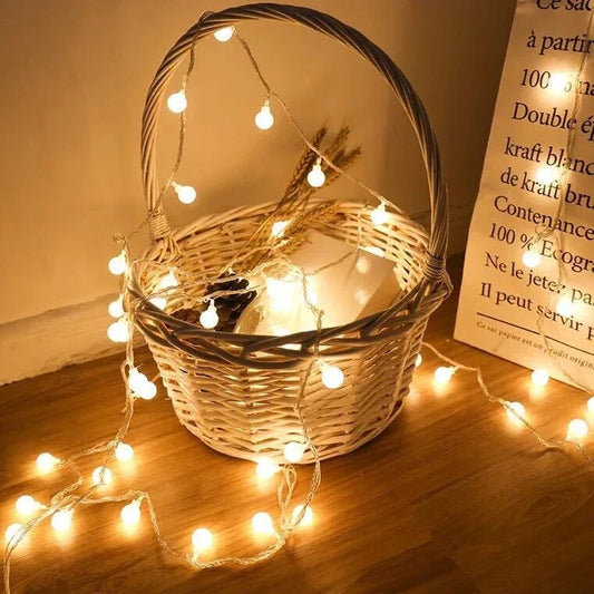 Warm White Fairy Lights 20ft Outdoor Indoor Decor - Cofik