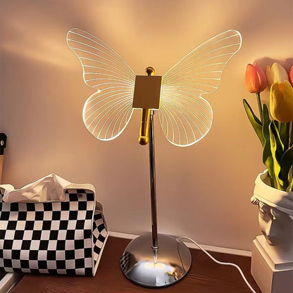 Colorful Rainbow Glass Table Light
