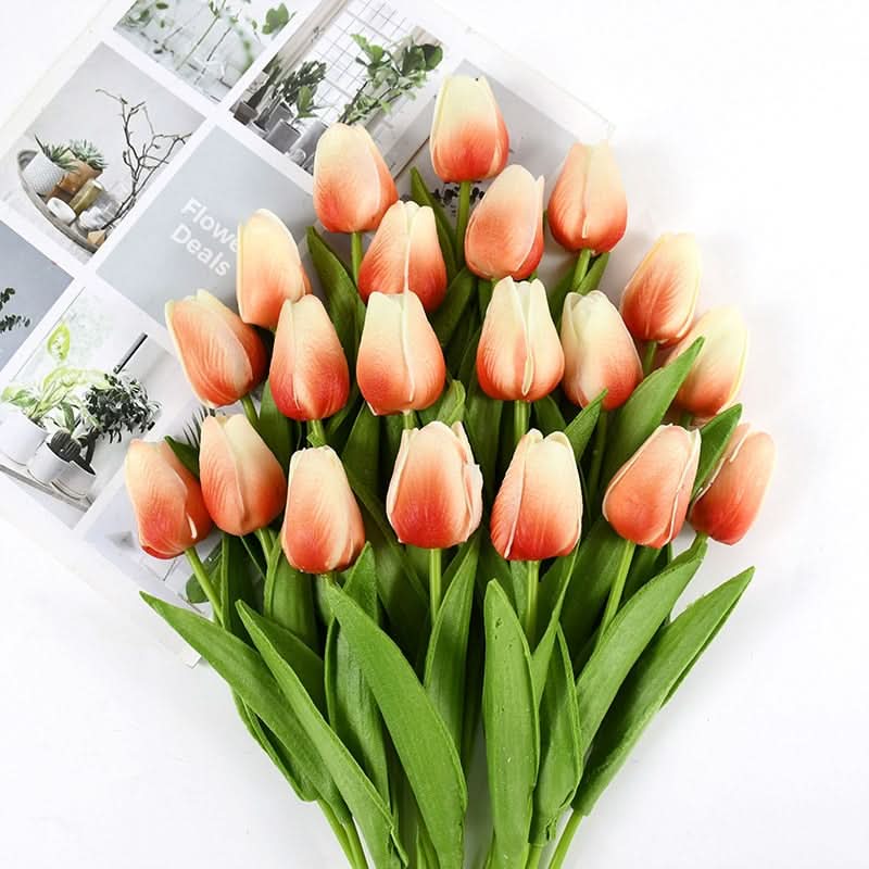 Beautiful Fake Tulip Flowers Arrangement