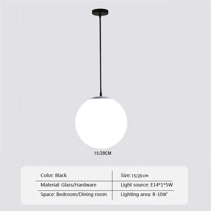 Elegant Gold Globe Pendant Lighting Fixture
