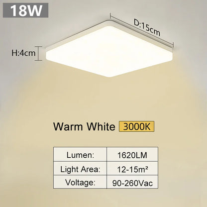 Stylish Square LED Ceiling Light