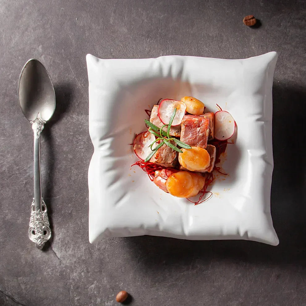 Colorful Handmade Dinner Plate