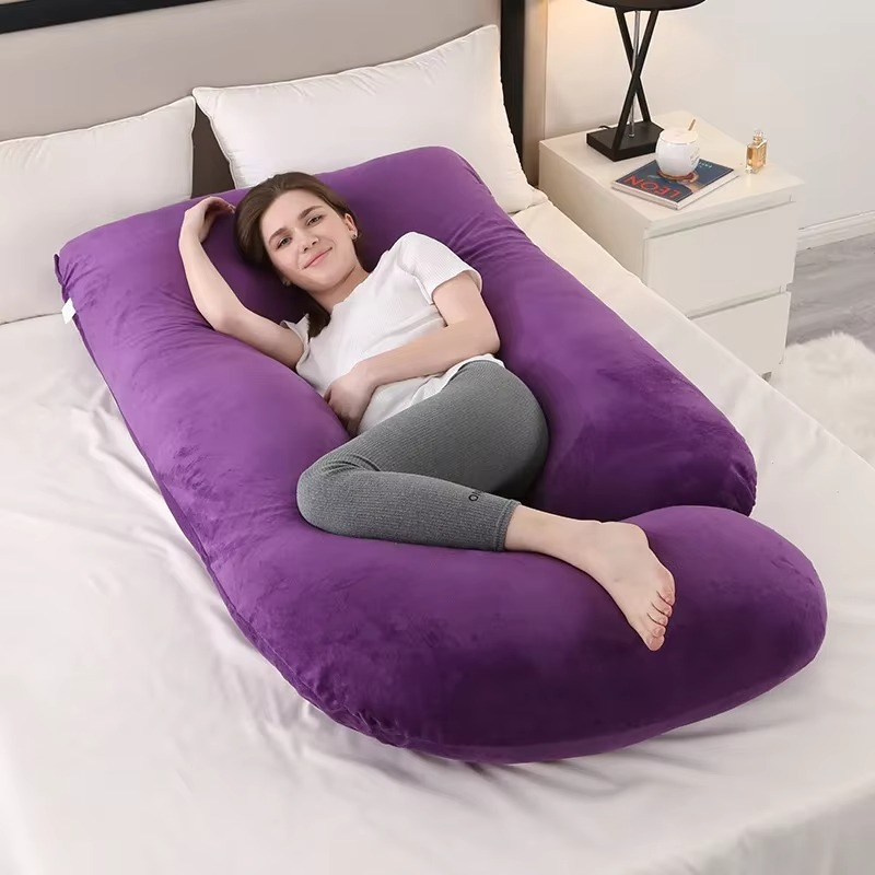 Comfortable Full Body Pregnancy Pillow for Side Sleepers