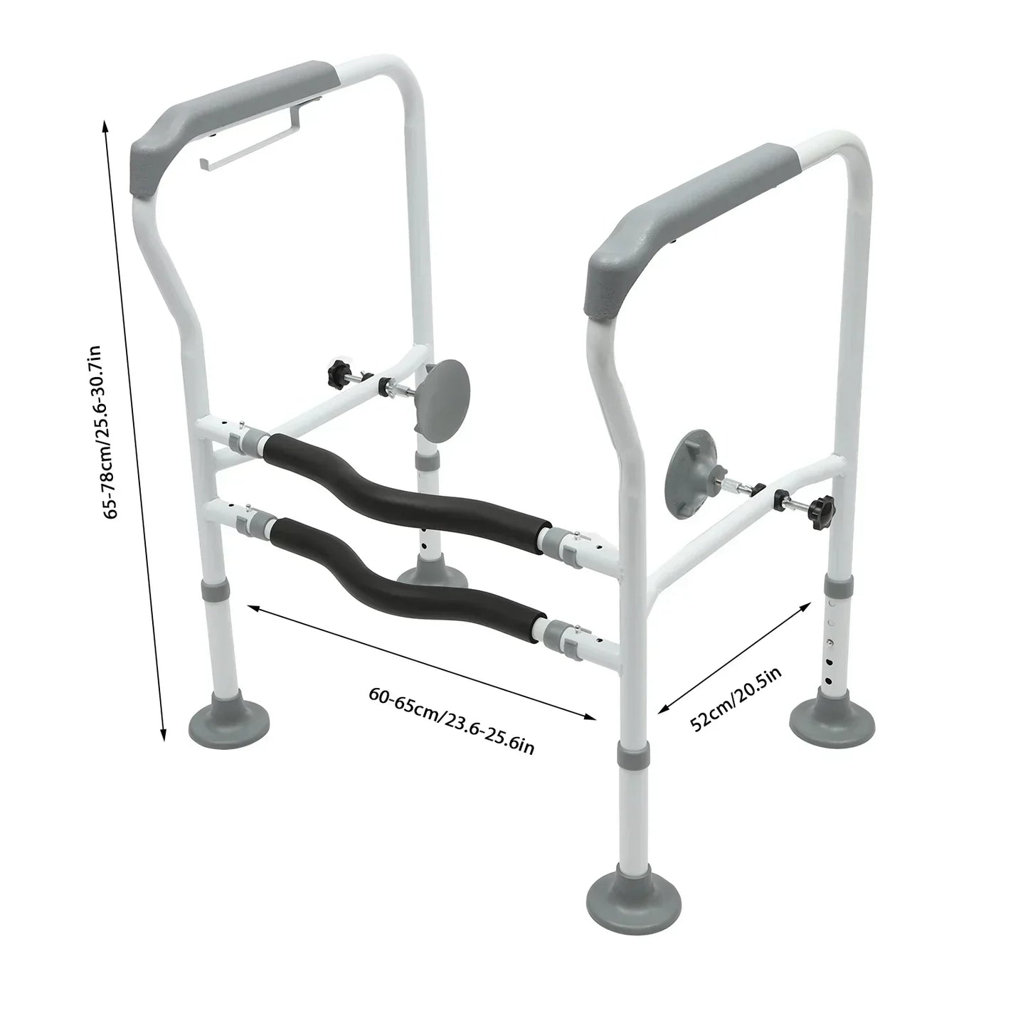 Easy Grip Adjustable Toilet Safety Handle Rails