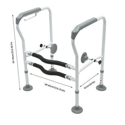 Easy Grip Adjustable Toilet Safety Handle Rails